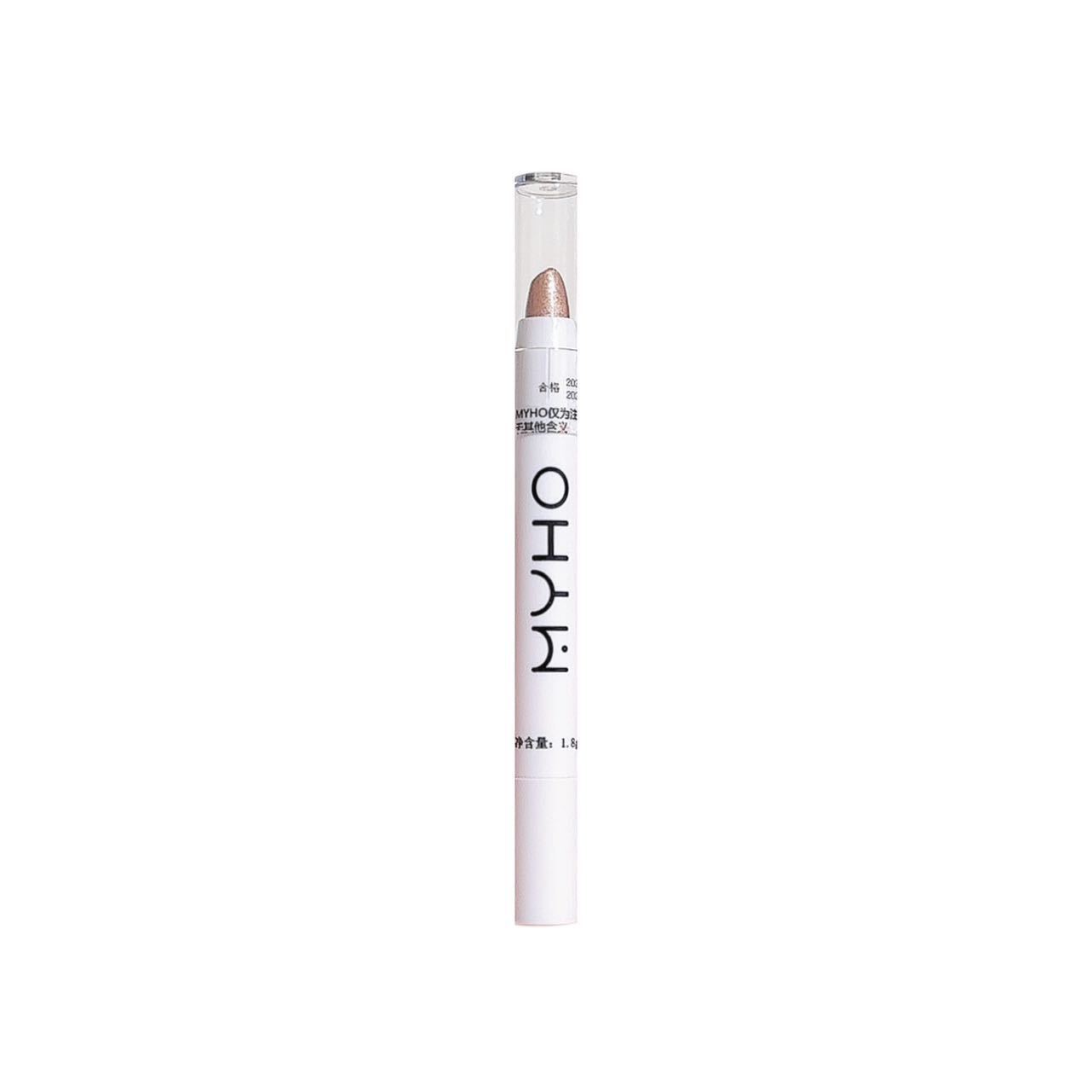 MYHO Star Diamond Bright Eyes Highlight Pen with Flash Pearlescent White Lazy People Flash Sleeping Silkworm Pen Eye Shadow Pen Glow Highlight Pen