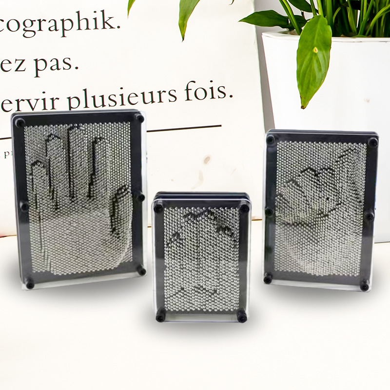 Большая 3D игольчатая резьба 3D клон отпечатка руки разнообразие прикосновения иглы отпечаток пальца подарок на день рождения игольчатая живопись DIY украшения