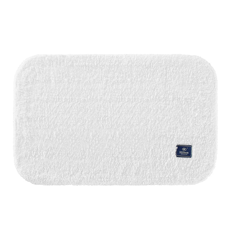 Hilton Five-Star Hotel Floor Towel Pure Cotton Bathroom Protective Floor Mat Non-Slip Bathroom Thickeneded Absorbent Bathroom