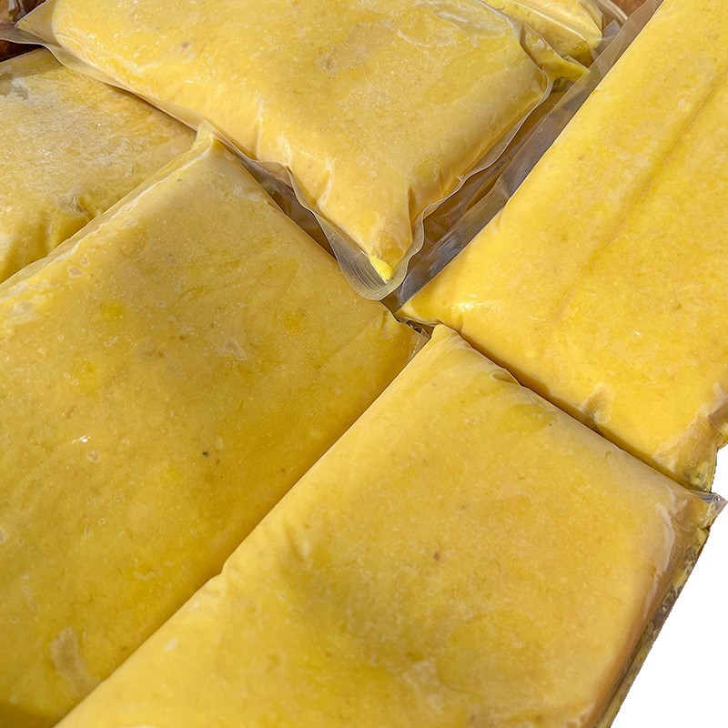 Golden Pillow Durian Puree Durian Meat Sauce Frozen Seedless Baked Pizza Durian Thousand Layer Commercial Durian Sauce