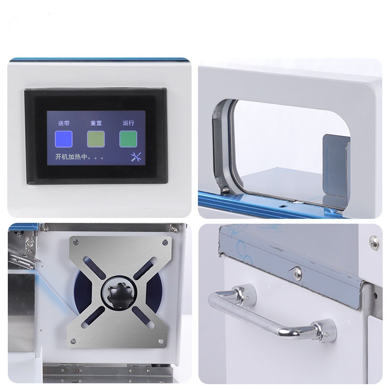 Strapping Machine, Small Automatic Packing Machine, Plastic Strap Glue-Free Vegetable Bundling Machine, Fully Automatic Money Bundling Machine, Supermarket Efficient Money Bundling Machine