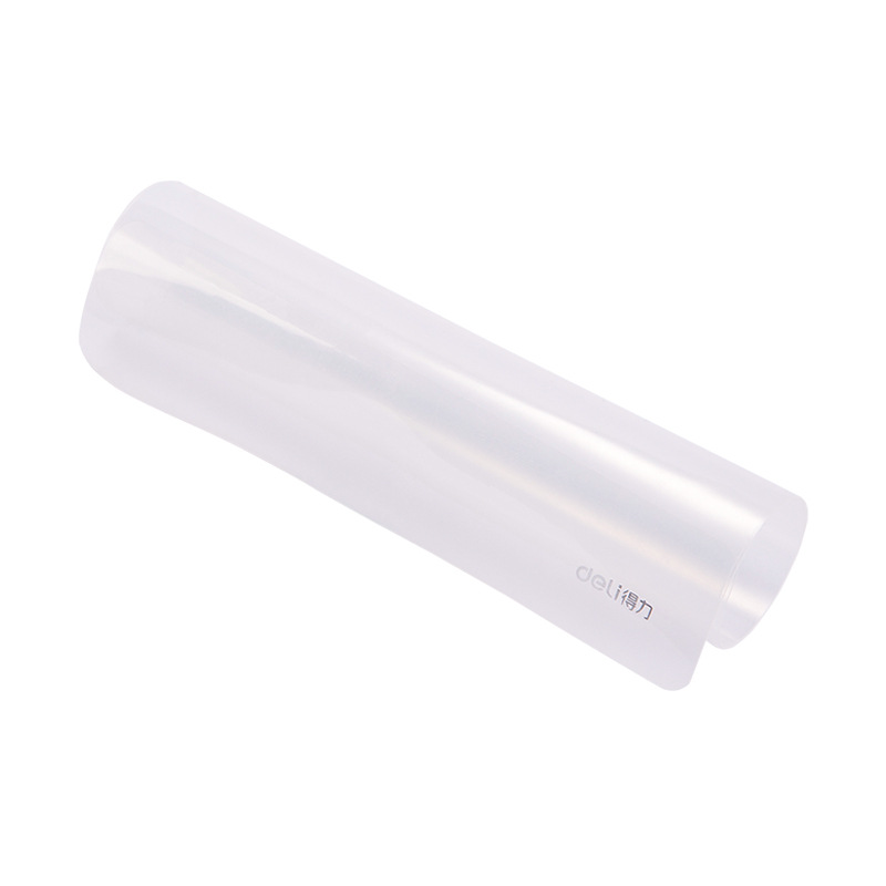 Deli test pad transparent student test writing hard and soft A4 plastic copy pad stationery wholesale domestic