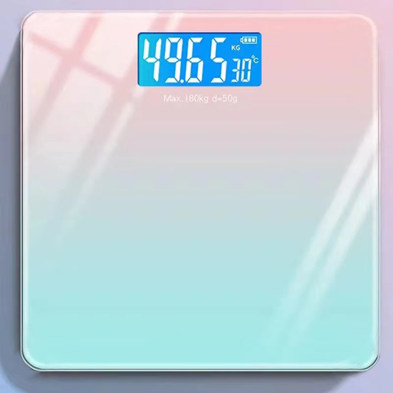 Точные весы для дома, милые весы для похудения, закаленное стекло, от производителя