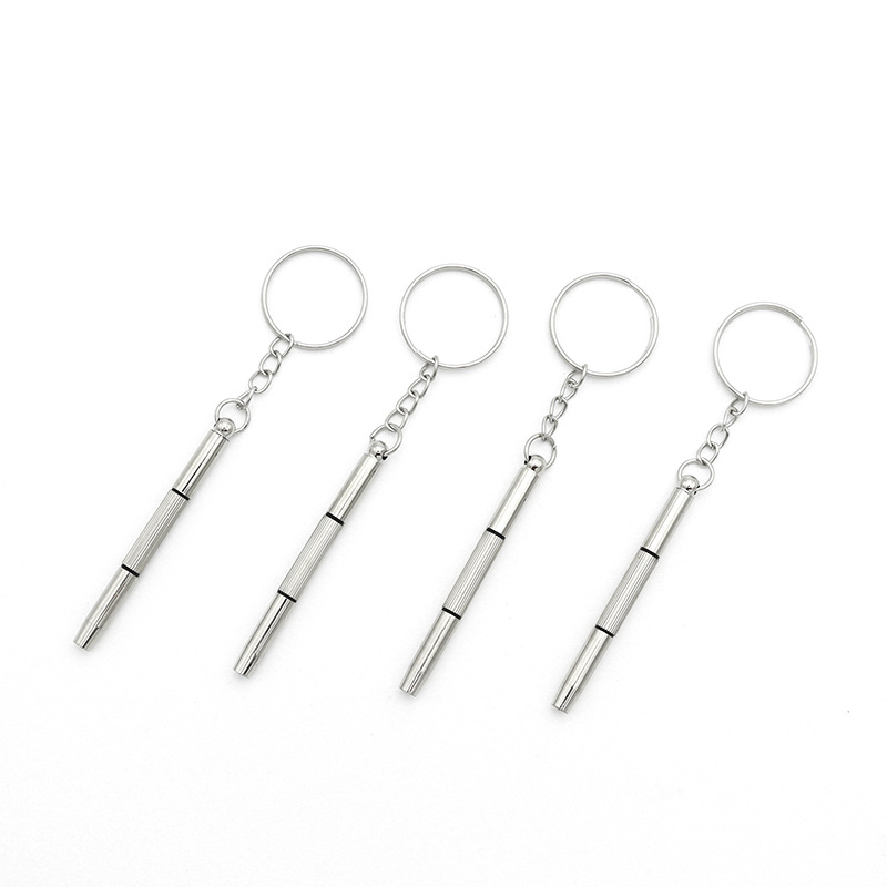 Mini Screwdriver Three-In-One Three-Purpose Screwdriver Glasses Accessories Repair Tool Portable Multi-Function Screwdriver