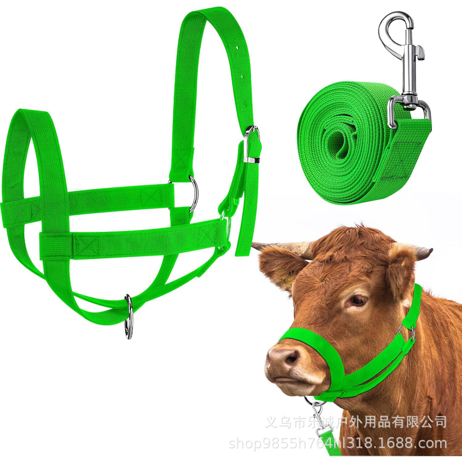 Equestrian Supplies Adjustable Cow and Horse Harness Cow and Horse Sling Traction Rope Amazon Cross-Border Dropshipping