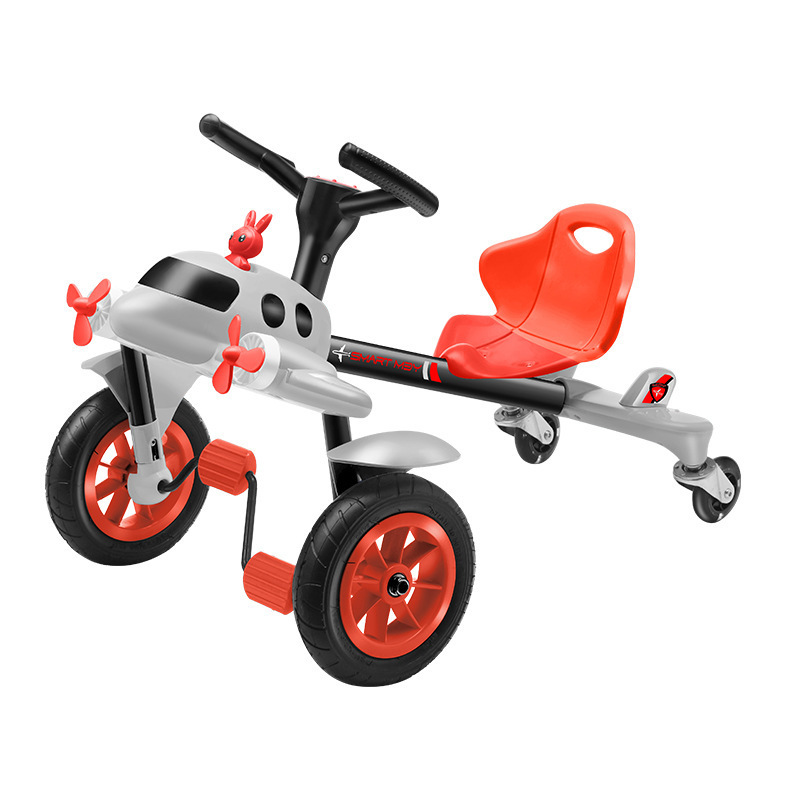 Children's Drift Car, Small Airplane, Four-Wheeled Bicycle, Tricycle, Rideable Scooter, Square Toy, Child Stroller