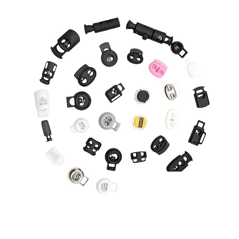 Manufacturer Supplies Plastic Spring Clips, Pig Nose Clips, Nylon Ball Cord Clips, Mushroom Clips, Rope Stop Clips, Spring Clips