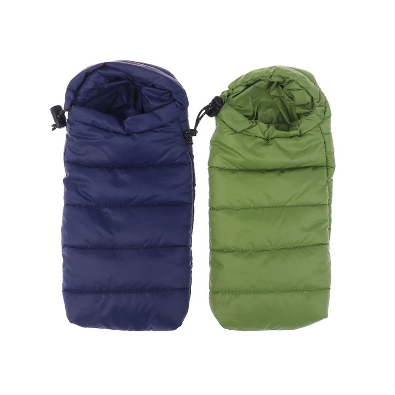 Doll House Mini Outdoor Scene Camping Style Labubu Photo Props Doll Sleeping Bag with Lanyard Miniature Toys