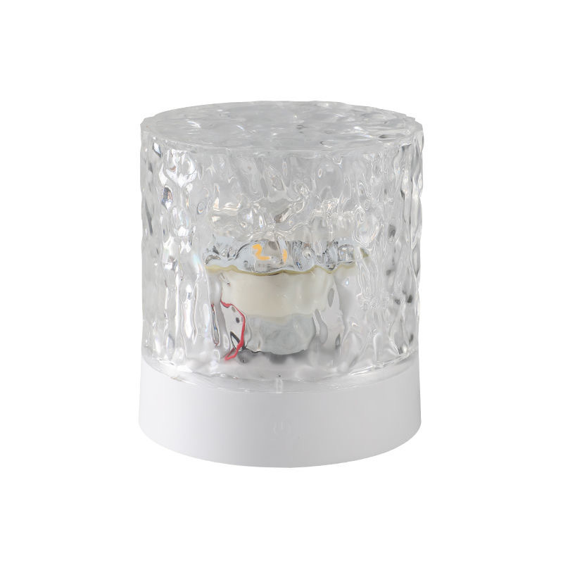 Water Ripple Aurora Flame Lamp Projection Lamp Atmospheric Bedroom Bedside Night Light Creative Mood Couple Gift