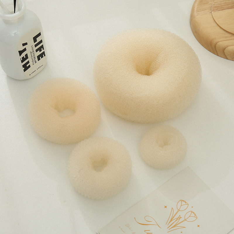 Ball Head Hair Twister Korean Style Versatile Hair Accessories Fluffy Hair Band Flower Bud Head Lazy Artifact Headwear for Women