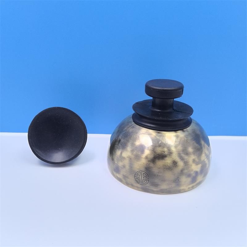 Factory Direct Sales Xizang Singing Bowl Accessories Rubber Suction Cup Bowl Holder Buddha Sound Bowl Suction Cup Wholesale 8cm