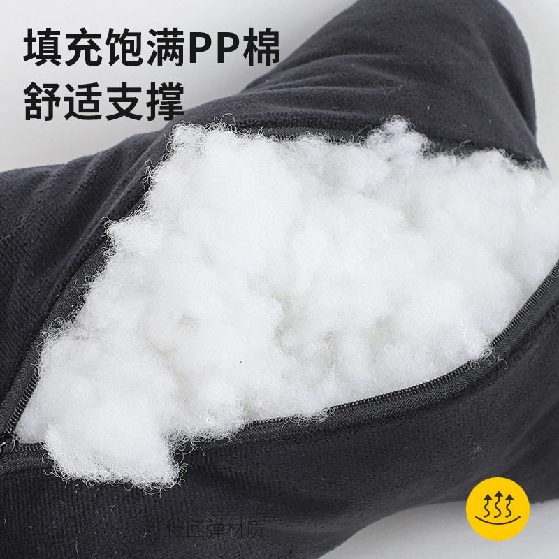 Car headrest neck pillow car pillow car seat cervical pillow a pair of car interior cotton pillow four seasons