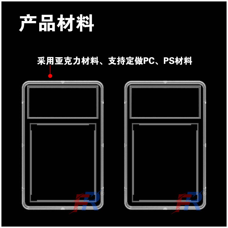 50X60Mm Stamp Collection Box Single Stamp Box Single Stamp Rating Box Stamp Protection Box 1 Stamp Box