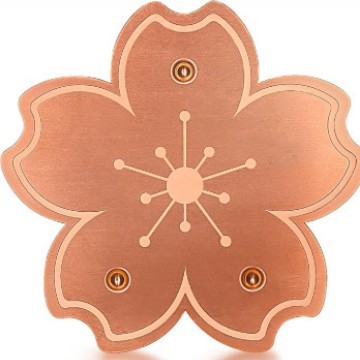 Cross-Border Amazon New Product Bird Bath Disk Bird Pool Cleaner Copper Disc