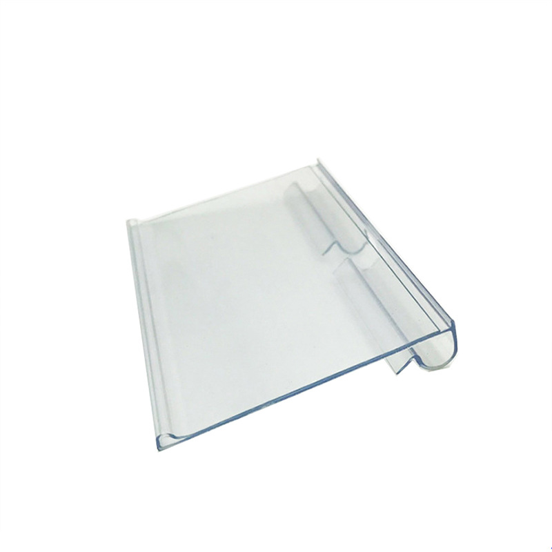 Factory supermarket shelf hook price tag transparent plastic price tag department store tag tag tag commodity price tag