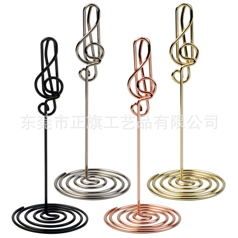 Creative 4 with seat note holder heart-shaped wedding desktop note holder round note holder Peacock round seat holder