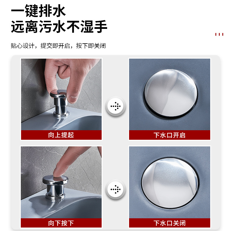 Mop Pool Balcony Mop Basin Toilet Mobile Washing Mop Pool Mop Pool Household New Style Mop Pool Sink