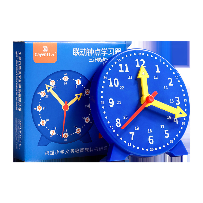 Clock Model Kidsren's Montessori Mathematics Clock Cognitive Teaching Aids Learning Aids Clock Time Preschool Educational Toys