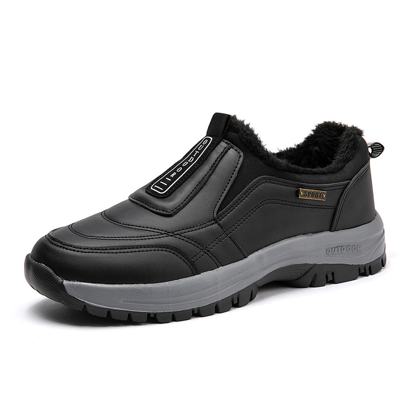 New TRONG CAVALRY New Men's Casual Shoes Outdoor Sports Old People's Shoes Suede Foot Rubber Sole