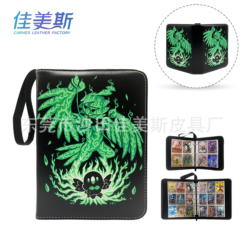 Amazon Direct Pokémon Card Book 4 9 Large Capacity Pokémon Card Book Loose-leaf Animation Card Book