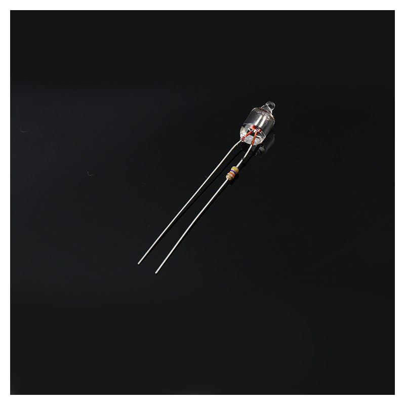 Neon light with resistance in stock wholesale 6*13NE-2 neon bulb indicator light small household appliances red indicator light