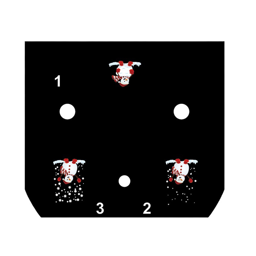 Black and White Film Pieces for Source Factory, High-Definition Film Pieces, Colorful Slides, Projection Lamp Films, Kidsren's Toys