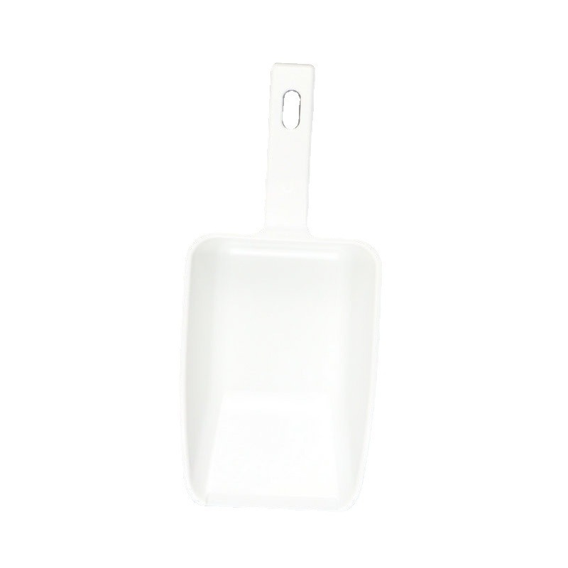 White Plastic Ice Shovel Milk Tea Shop Dessert Shop Plastic Ice Shovel Multi-Functional Household Kitchen Tool Summer Ice Cube Shovel