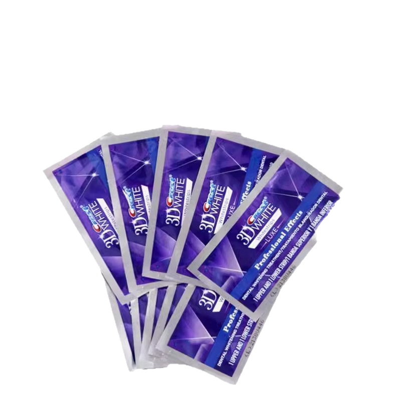 American Version of the Enhanced Version of 3D Whitening Tooth Strips, Dazzling White Teeth, Brightening, Removing Yellow Smoke Stains, Stain Removal Patches in Bulk