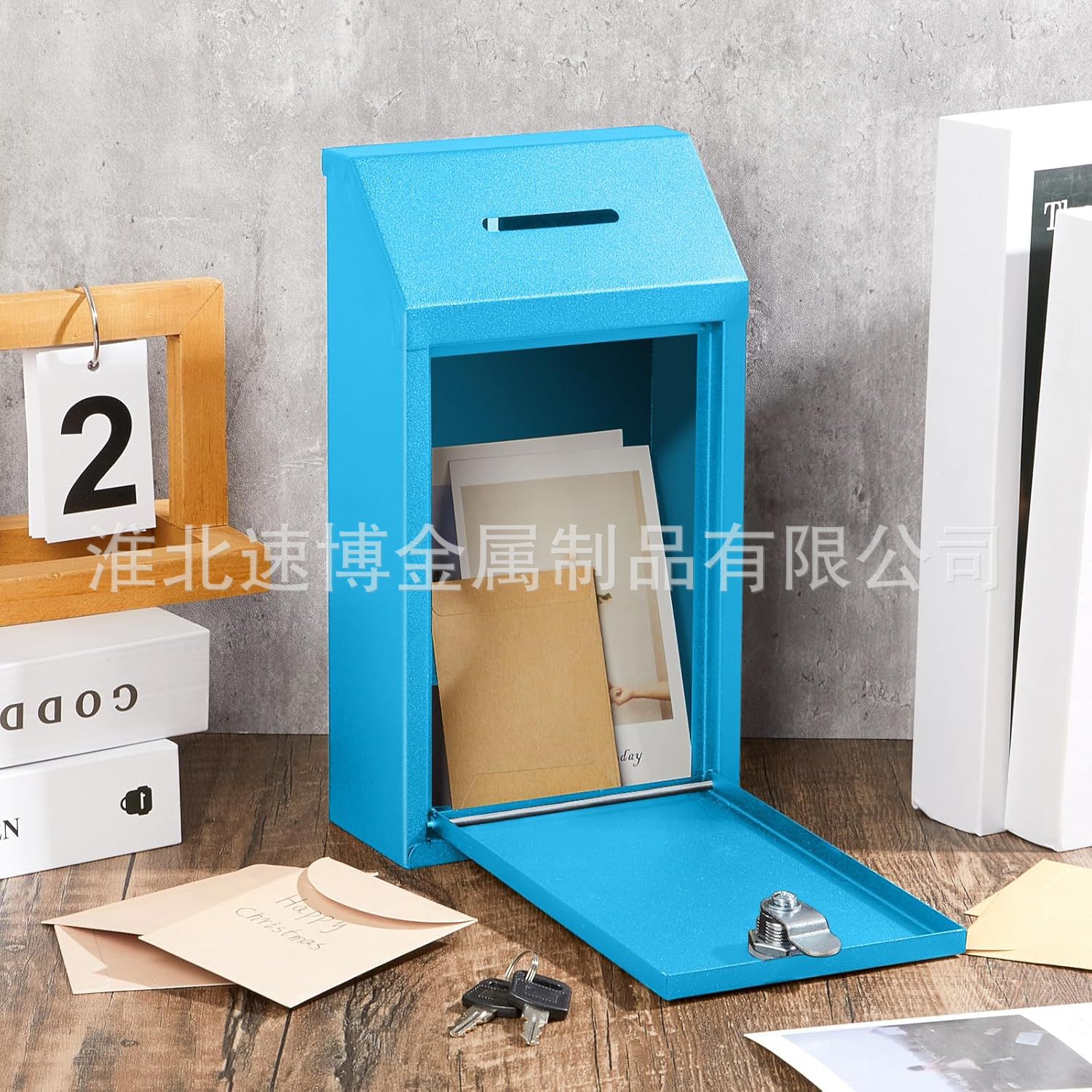 Металлическая коробка для пожертвований, коллекционная коробка с замком, настенная почтовая ящик, ящик для голосования, ключница