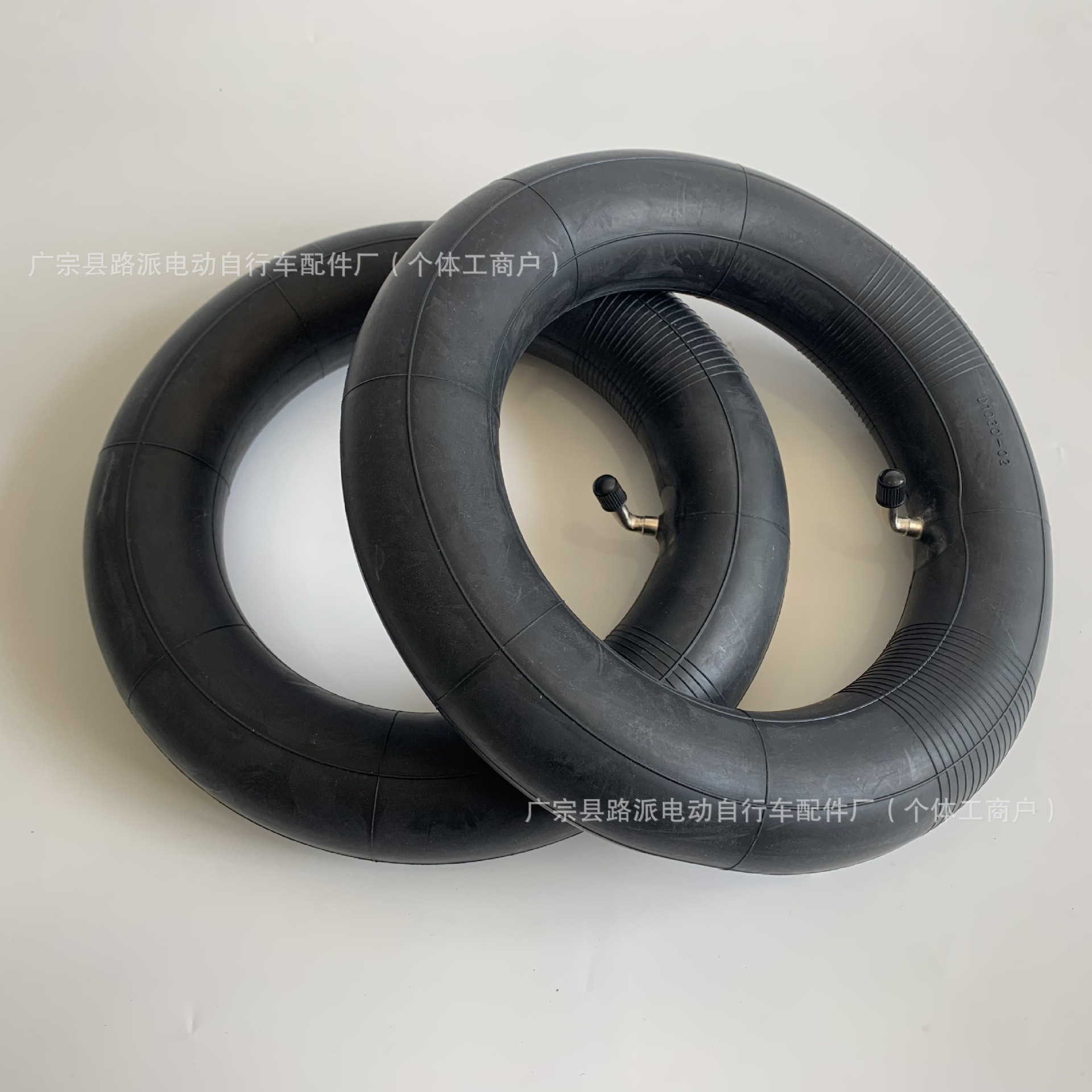 10X3.0 Curved Mouth Inner Tube 255X80 Inner Tube 80/65-6 Butyl Rubber Inner Tube Electric Scooter Thickeneded Inner Tube