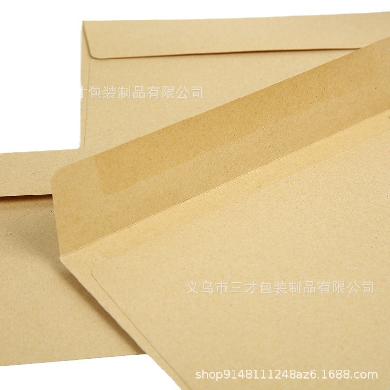 Manufacturer Customized Western European Style Chinese Envelope Paper Bag Kraft Paper Double Offset Paper Release Paper Saliva Glue Supports Oem Processing