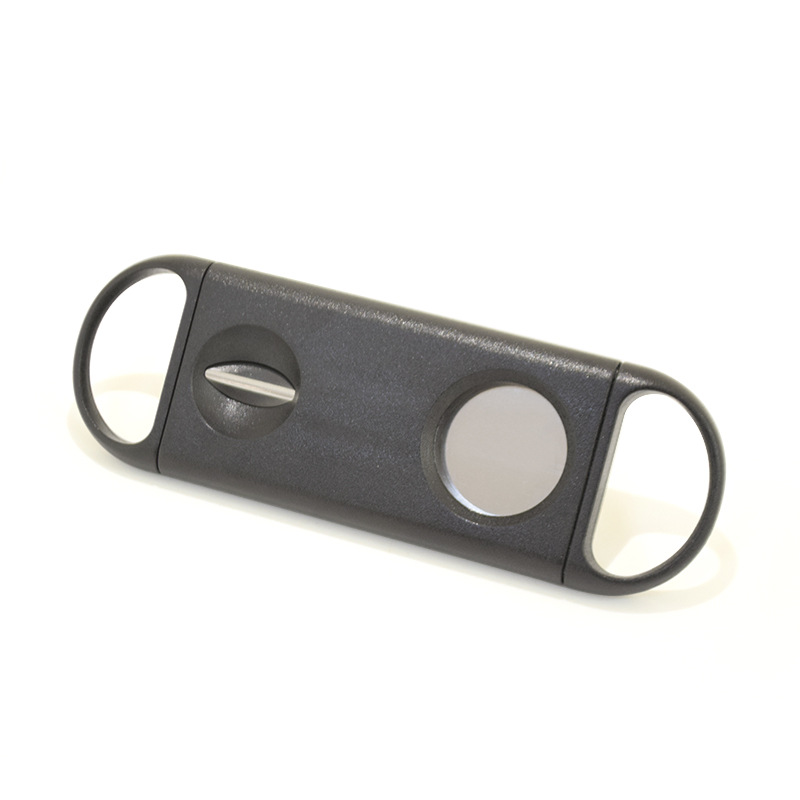 Plastic Cigar scissors double-purpose scissors stainless steel double-blade cigar knife V-shaped Cigar scissors cigarette scissors cigar accessories wholesale