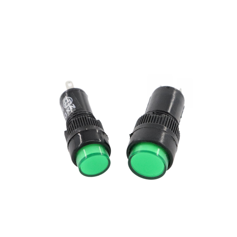 Small Plastic Shell Signal Indicator Nxd-215/211/212 Opening 8Mm/10Mm/12Mm Red, Green and Yellow 24V