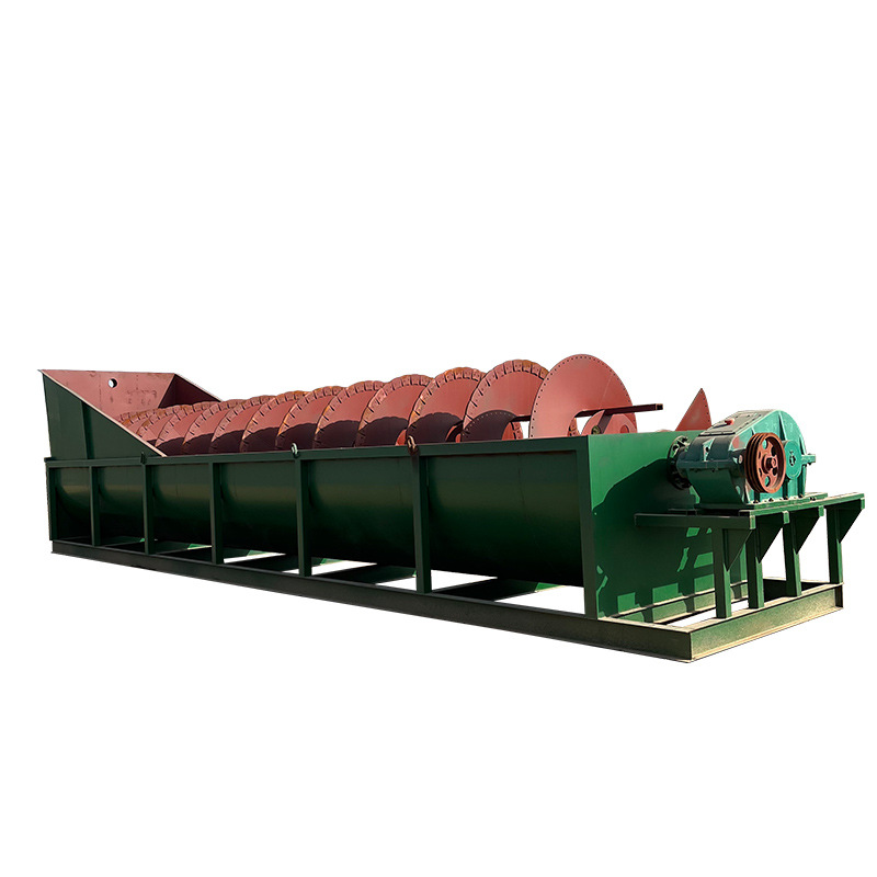 1000 small single spiral sand washing machine production line Auger sand washing machine large double spiral sand washing machine blade wear-resistant