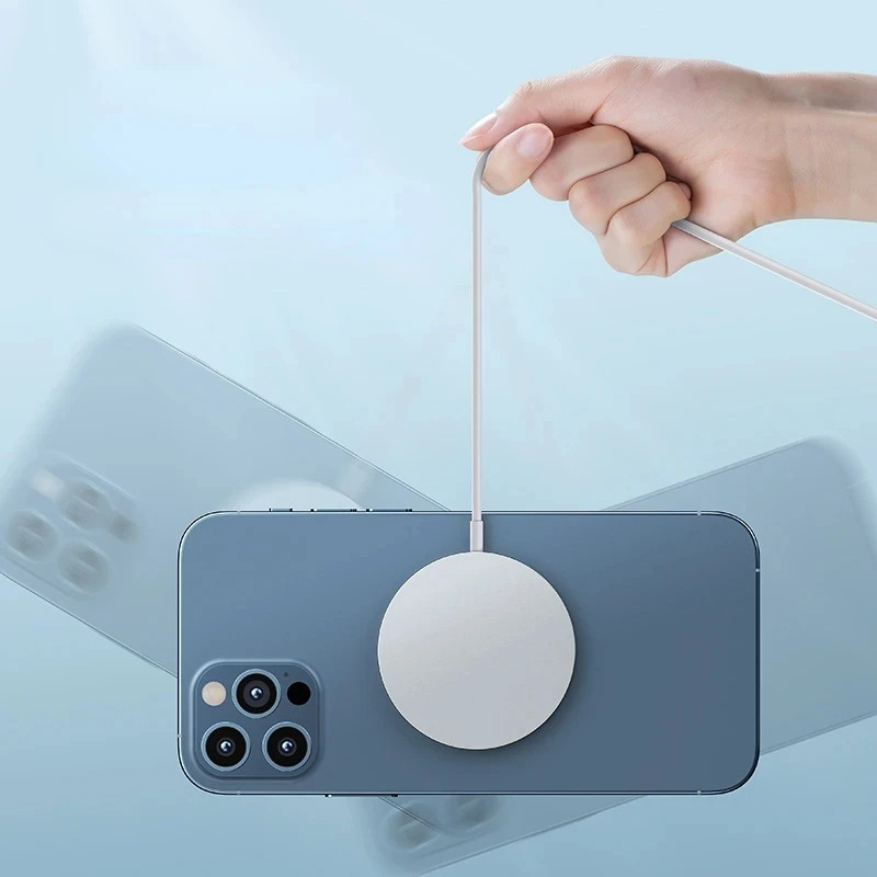 Magsafe Magnetic Wireless Charging 15W Fast Charging Suitable for Apple Mobile Phone Wireless Charger Aluminum Alloy 13/16