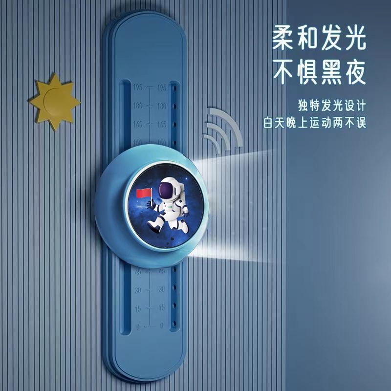 Adjustable touch height device children's long height artifact high jump counter clap music luminous voice training jumping equipment