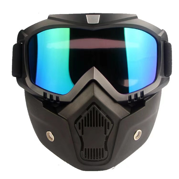 Head-Mounted Motorcycle Off-Road Goggles Mask Riding Tactical Harley Mask Helmet Mask