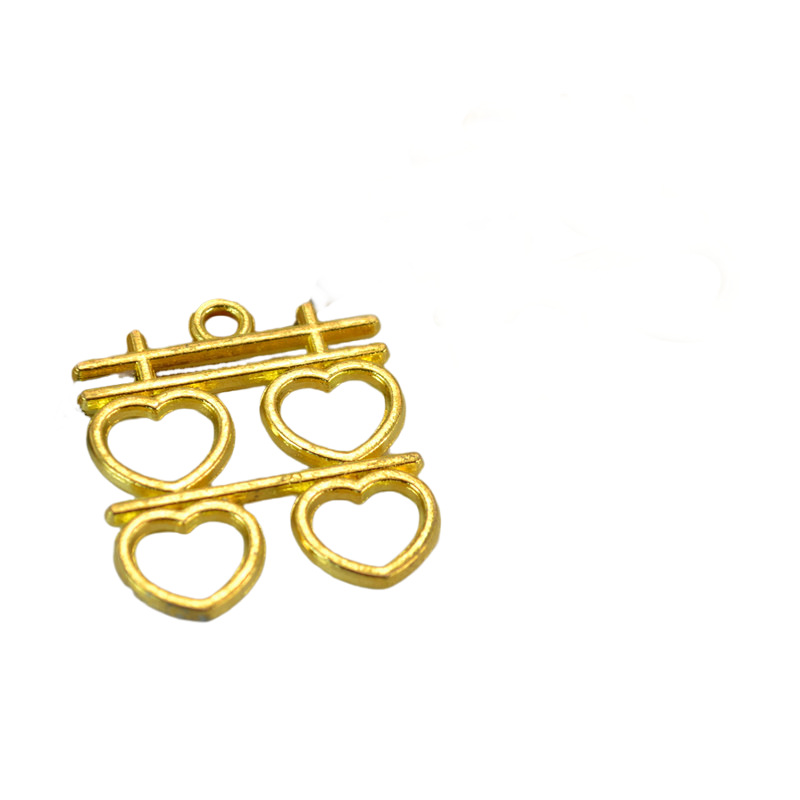 Wedding supplies metal alloy happy word pendant festive diy wedding double happiness candy box candy bag wedding child pendant