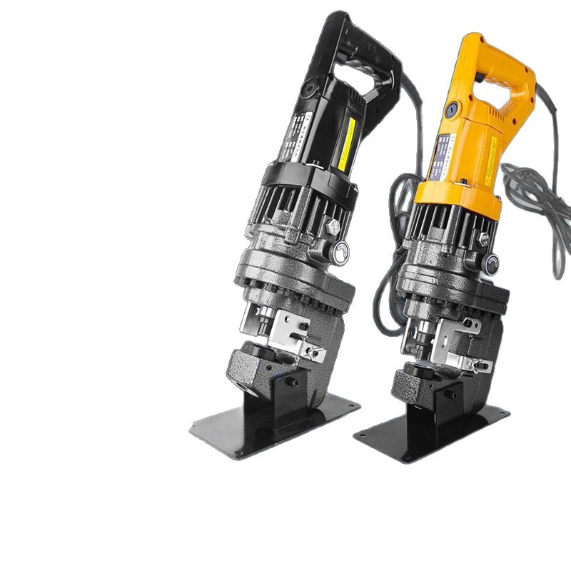 Electric Hydraulic Punching Portable Mhp Puncher 20 Small Dry Hanging Angle Steel Channel Steel Angle Iron Opening