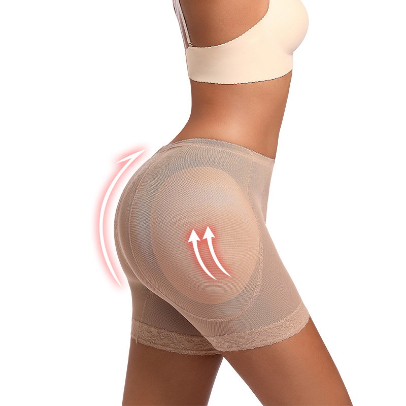 Women's Body Shaping hip lifting pants strong corset fake butt hip lifting underwear hip lifting artifact thin mesh wholesale
