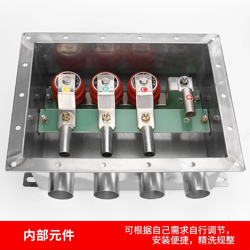 Customized Stainless Steel 35Kv Cross-Interconnection Box 110Kⅴ Cable Sheath Protection Grounding Box 10Kv Direct Grounding Box