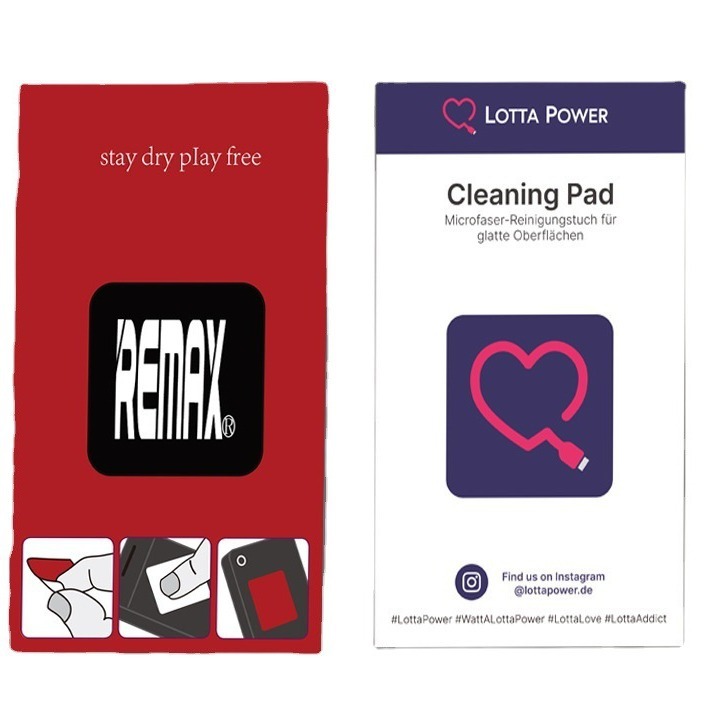 Factory mobile phone cleaning mobile phone digital product cleaning free stickers mobile phone advertising mobile phone screen cleaning stickers