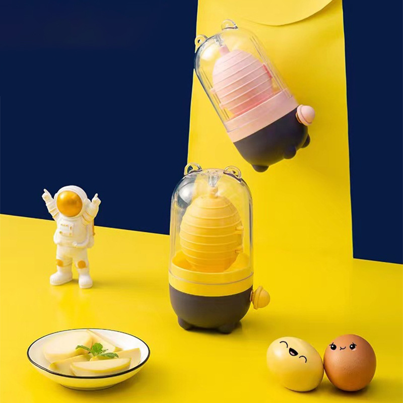 New egg homogenizer manual household egg throwing egg gold egg making artifact manual egg pulling machine a generation of hair