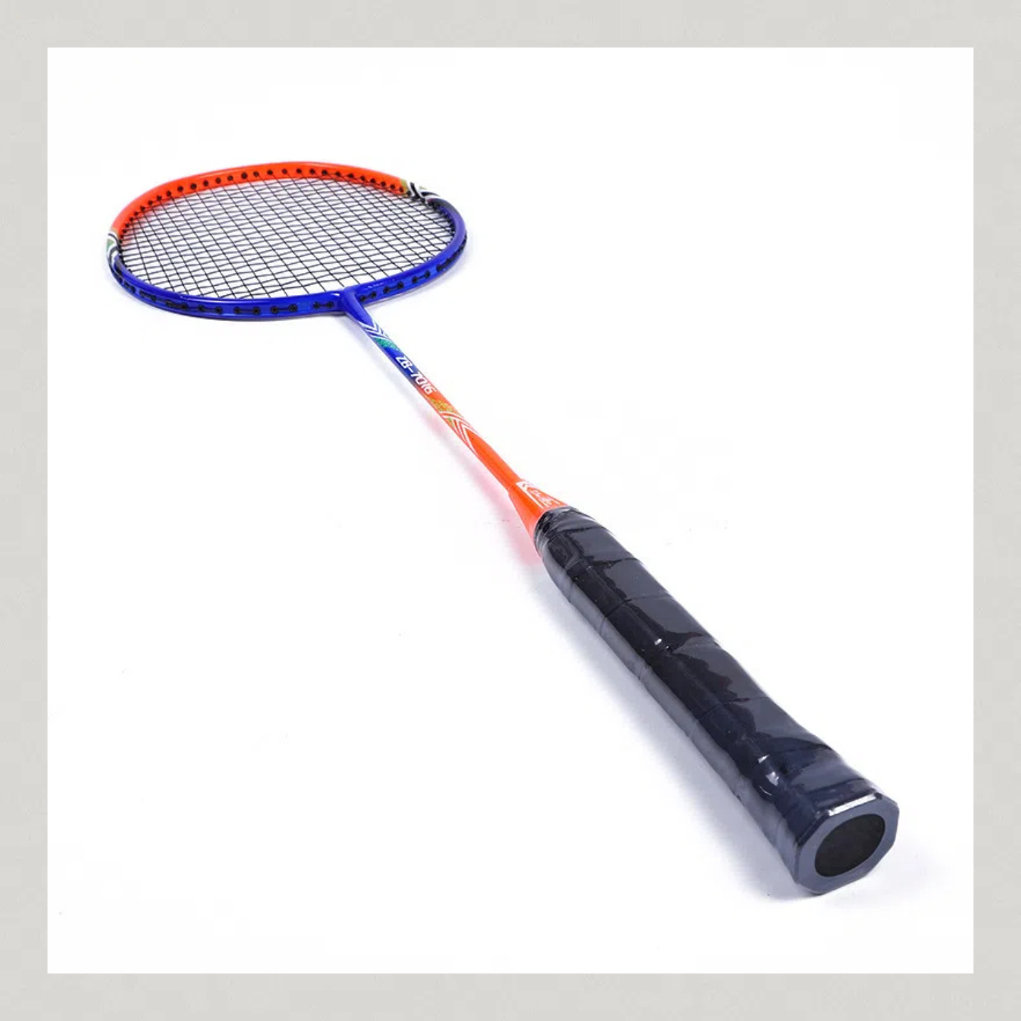 Factory Direct sales Zhibo 7016 aluminum carbon integrated badminton racket feather training racket badminton