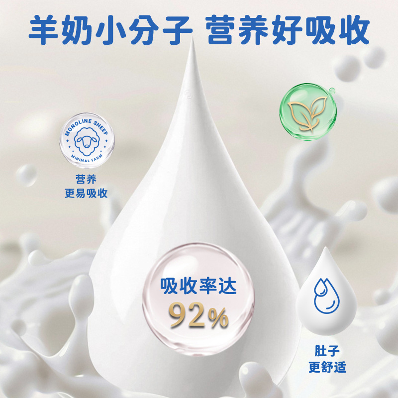 Small Pet Goat Milk Powder Rabbit Hamster Guinea Pig Nutritional Supplement Formula Goat Milk Powder Universal for Young and Adult Small Pets