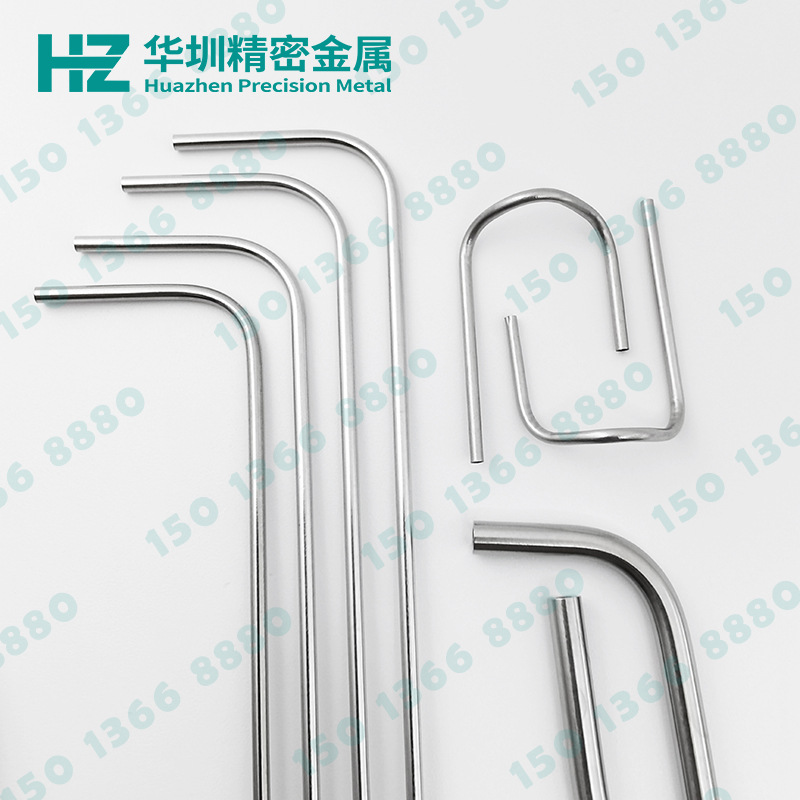 316L304 Stainless Steel Capillary Bending Processing Non-Standard Precision Bending Parts Trachea Nozzle Tube Medical Accessories