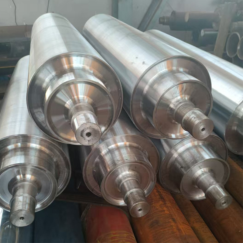 Manufacturers Customize Various Electroplated Shaft Rollers and Cylinders for Wholesale Supply, Including Mirror Rollers, Cooling Rollers, and Industrial Printing Machine Rollers
