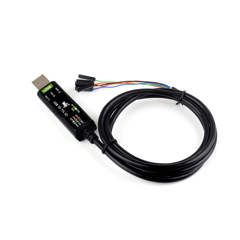 Industrial grade USB to TTL serial port line FT232RNL hardware flow control serial port conversion line UART