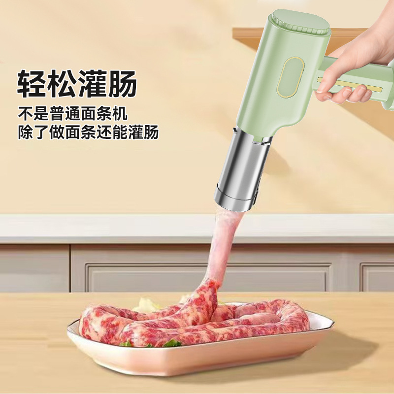 Wireless Handheld Noodlepress Household Automatic Noodlepress Electric Gelp Machine Portable Small Multifunctional Enema Machine