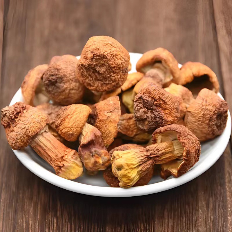 Dried goods of Agaricus blazei mushroom Yunnan specialty Brazil mushroom bulk Tricholoma mushroom edible Agaricus blazei 500g non-smoked sulfur net weight